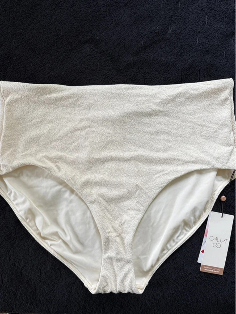 Women’s CALIA high-rise swim bottoms XL. NWT!